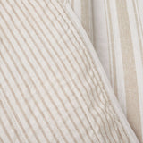 Farmhouse Stripe Reversible Cotton Quilt Set