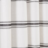 Farmhouse Stripe 100% Cotton Shower Curtain