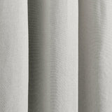 Insulated Grommet Blackout Faux Linen Window Curtain Panel