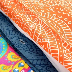 Boho Chic Cotton Duvet Cover 3 Piece Set