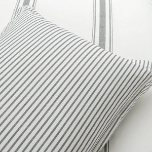 Farmhouse Stripe 100% Cotton Duvet Cover Set