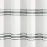 Farmhouse Stripe 100% Cotton Shower Curtain