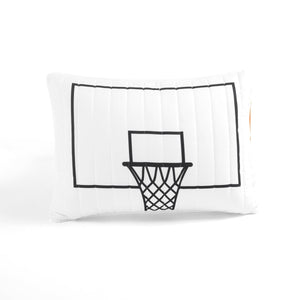 Basketball Game Reversible Quilt Set