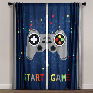 Video Games Window Curtains