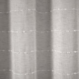 Farmhouse Textured Sheer With Peva Lining Shower Curtain Set