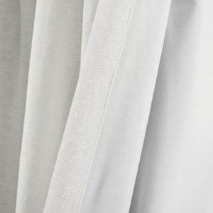 Linen Button Lined 100% Blackout Window Curtain Panel