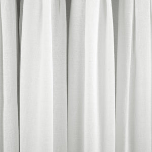 Linen Button Lined 100% Blackout Window Curtain Panel
