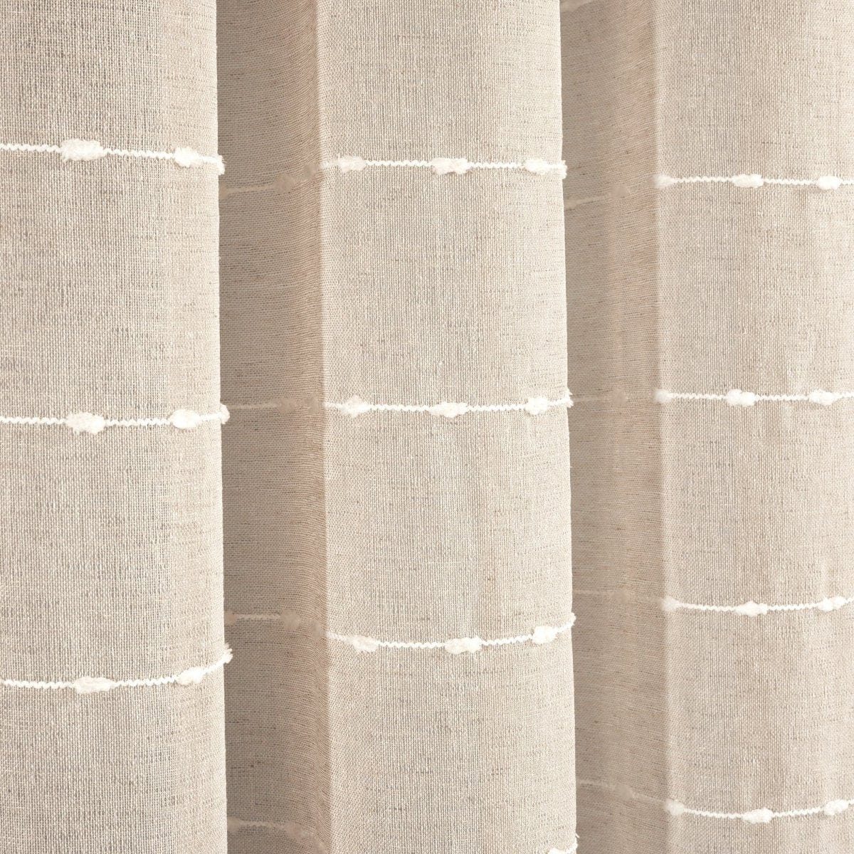 Farmhouse Textured Grommet Sheer Ultra Wide Window Curtain Panel
