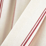 Farmhouse Stripe Yarn Dyed Recycled Cotton Blend Valance