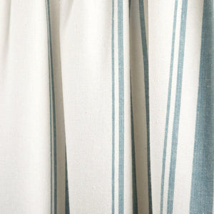 Farmhouse Stripe Yarn Dyed Recycled Cotton Blend Valance