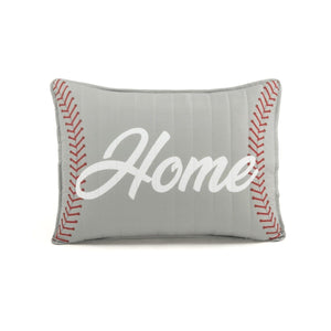 Baseball Game Reversible Oversized Kids Quilt Set