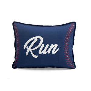 Baseball Game Reversible Oversized Kids Quilt Set