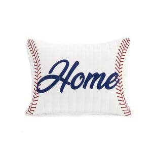 Baseball Game Reversible Oversized Kids Quilt Set