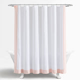 Block Border Shower Curtain