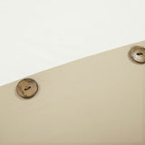 Linen Button Comforter 5 Piece Set
