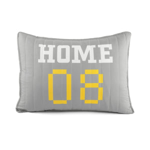 Soccer Game Reversible Quilt Set