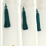 Boho Medallion Window Curtain Panel Set