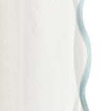 Coastal Chic Scalloped Edge Window Curtain Panel Set