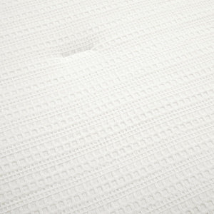 Haniya Solid Waffle Woven Cotton Textured Comforter Set