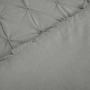 Ravello Pintuck Cotton Comforter 3 Piece Set