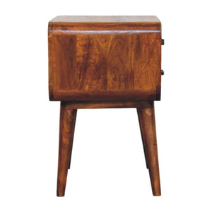 Avora - 3 Drawer Nightstand - Brown
