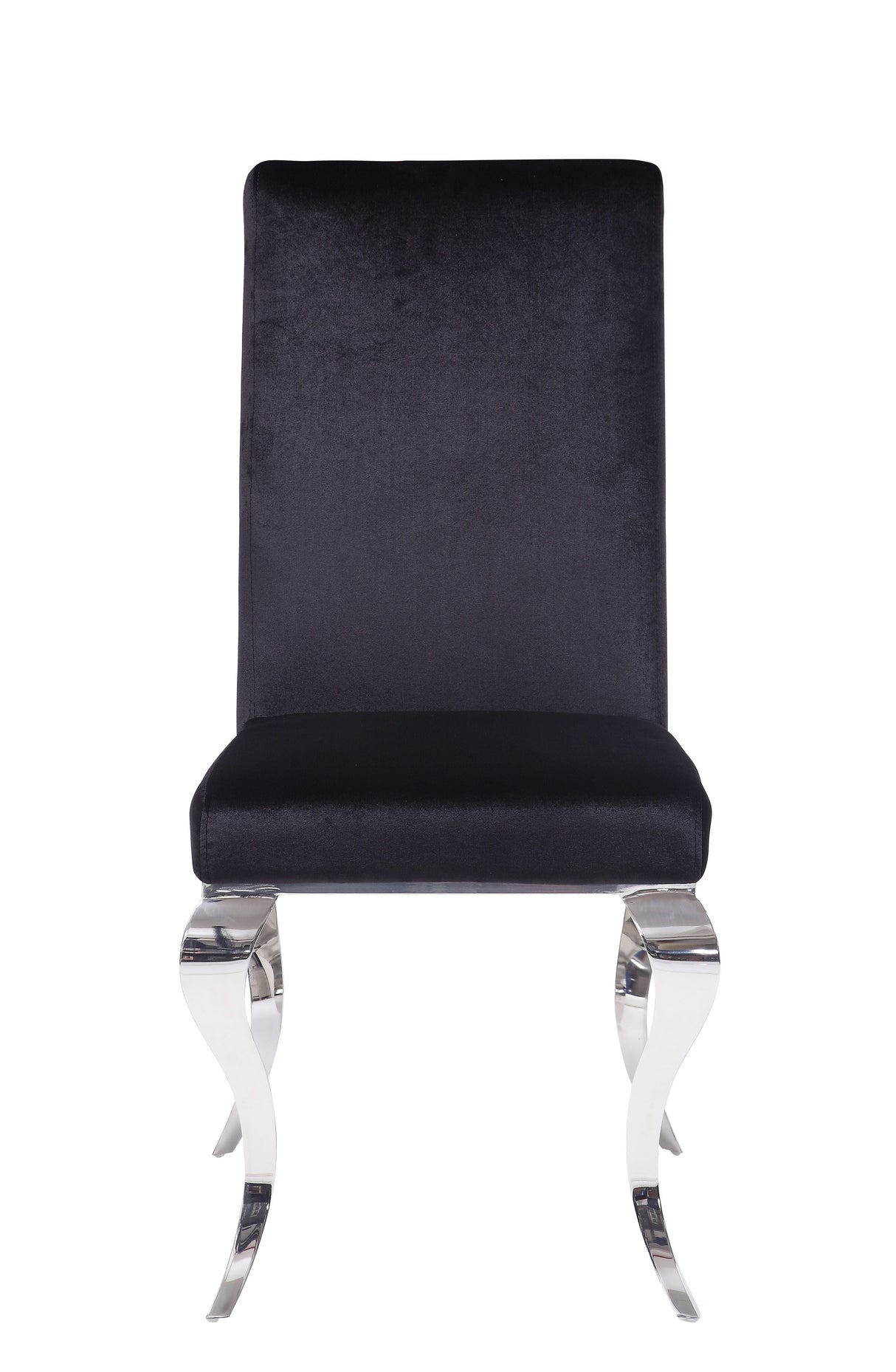 Fabiola Upholstered Stainless Steel Dining Chair