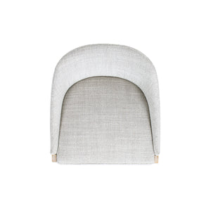 Newport 30.5' Coastal Curved Back Upholstered Barstool