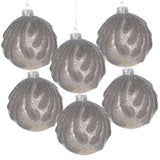 Decorative Hanging Ball Christmas Tree Ornaments For Holiday Party Decorations (Set of 6)