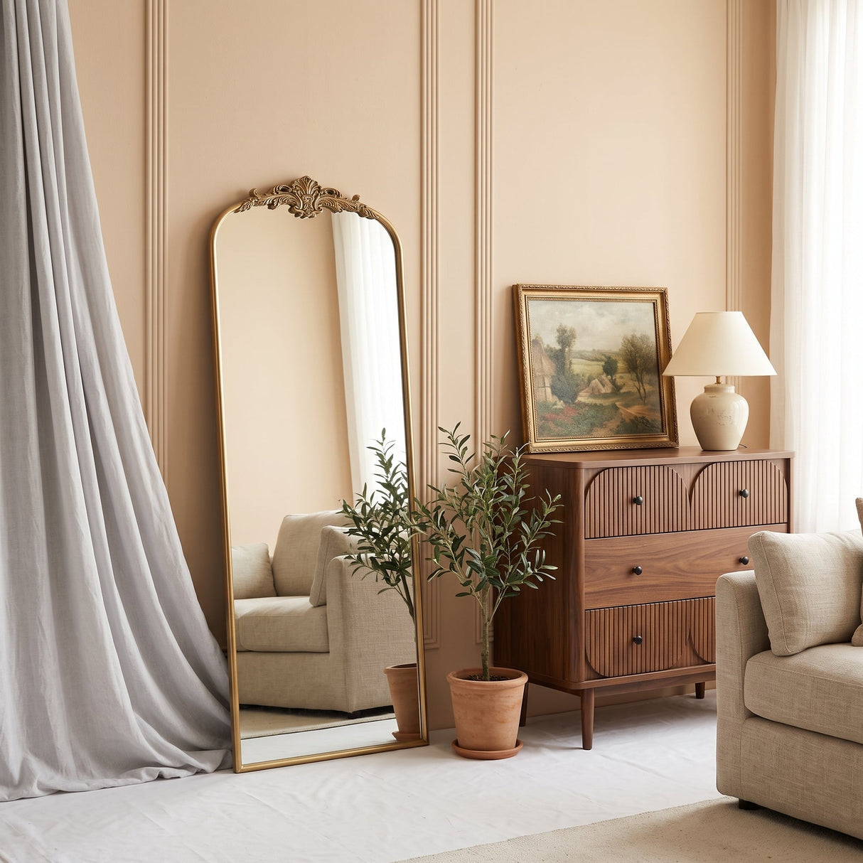 Vintage Full Length Mirror