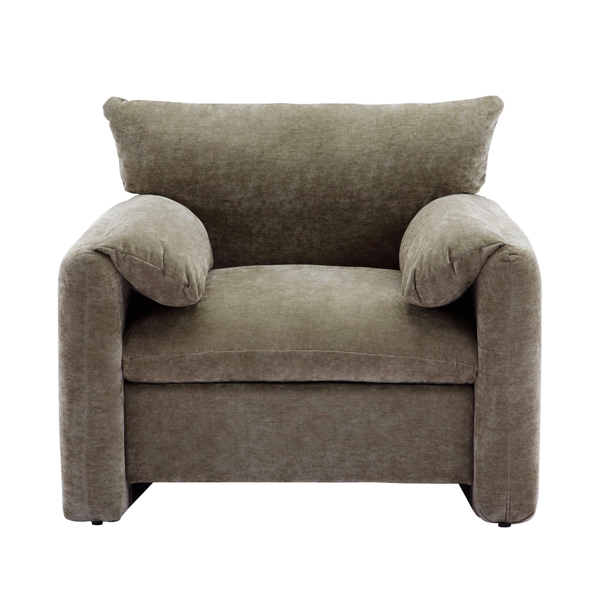 Oversized Accent Single Sofa Lounge Chair - Matcha Green