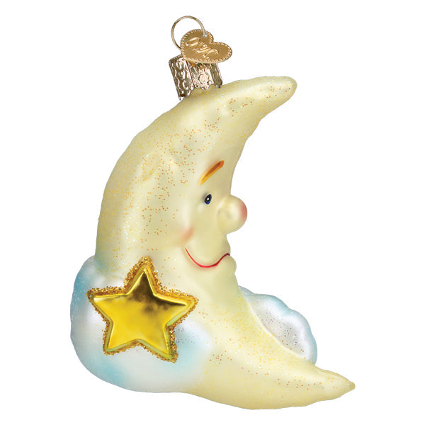 Mister Moon Ornament by Old World Christmas 4 x 2 x 3 Inches