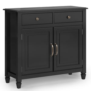 Connaught Handcrafted Entryway Storage Cabinet with Adjustable Shelves - Multiple Colors