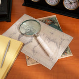 Magnifying-Glass-with-White-Resin-Handle-