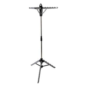 Silver Foldable Tripod Garment Drying Rack