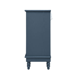 Hollow - Carved 2 Doors Accent Cabinet