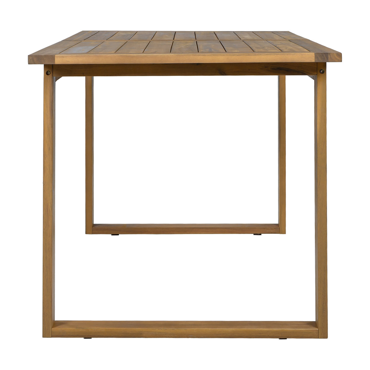 U_STYLE Farmhouse 5-Piece Outdoor Patio Dining Set with Adjustable Legs
