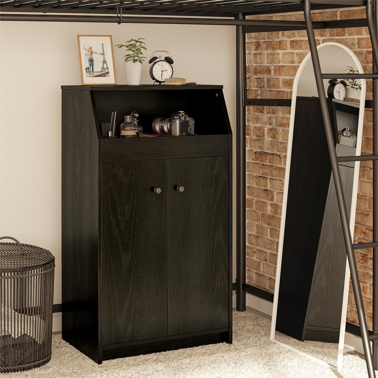 Loft Collection 2 Door Storage Tower