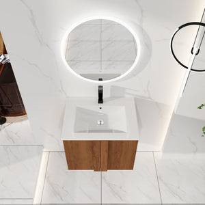 Floating Bathroom Vanity With Sink Combo