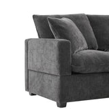 The Katherine Customizable Modular Chenille Sectional