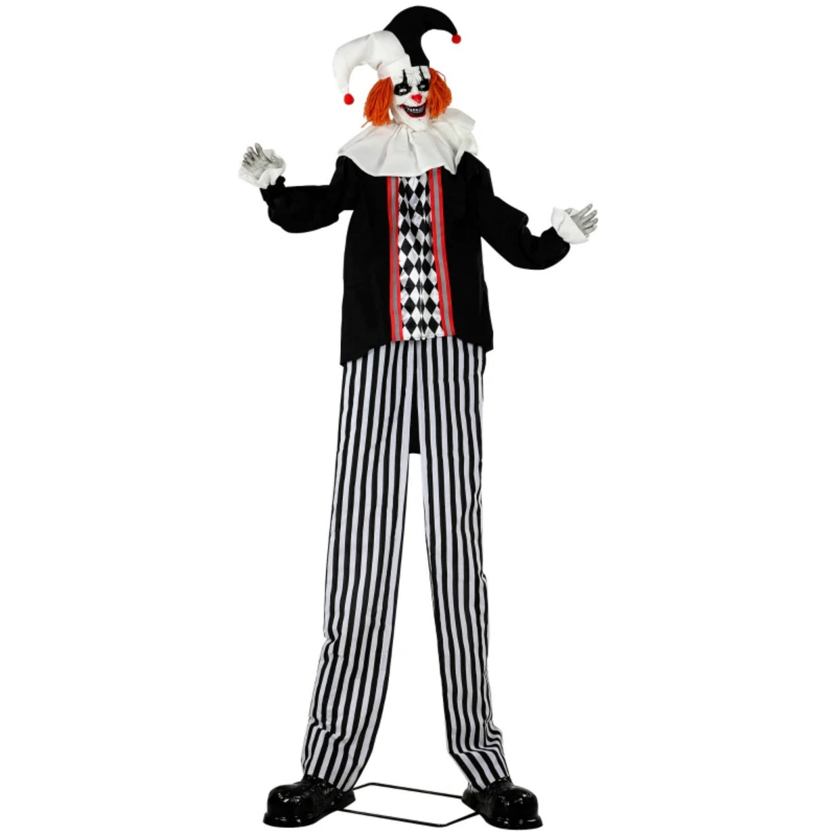 Frightening Giant Clown Prop with Realistic Facial Expressions