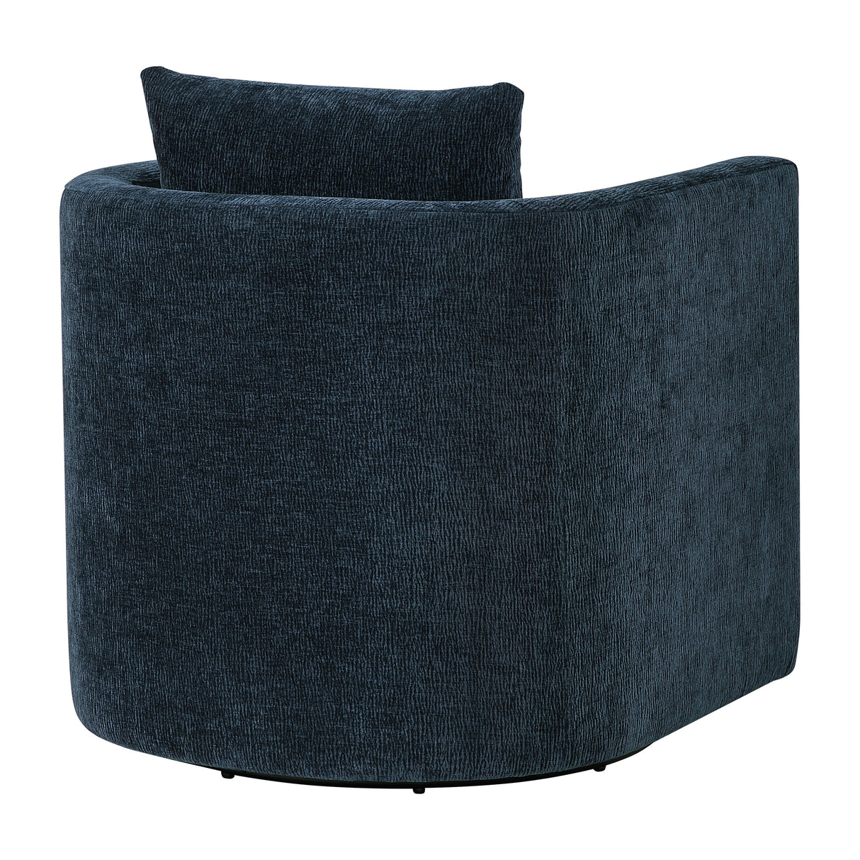 Sutton Light Grey Performance Fabric Swivel Barrel Chair