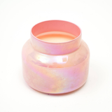 Scented Wax Candle Jar - Pink Lustre