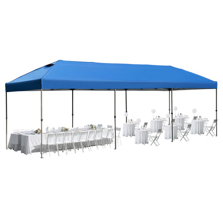 10x30 pop up canopy tent with sidewalls, heavy duty wheeled bag