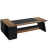 L-Shaped Executive Desk With File Cabinet & Drawers