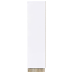 Geilys - 8 Shelf Bookcase With Arch Details - White