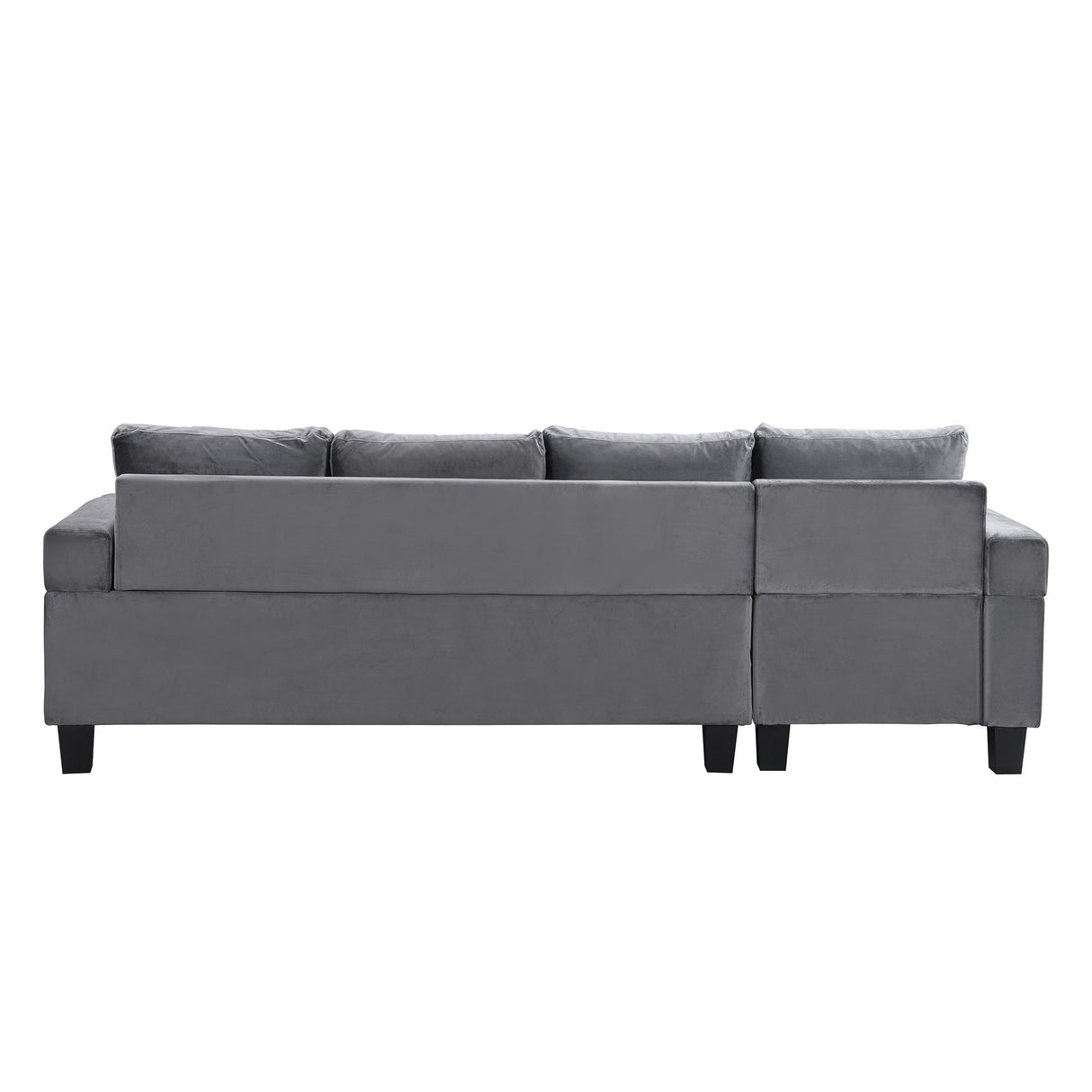 Modern Sectional Sofa Set with L-Shape Chaise Lounge and Storage