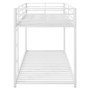 Metal Bunk Bed, Low Bunk Bed With Ladder
