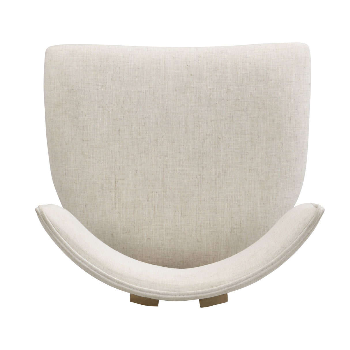 26" Counter Height Bar Stool, Upholstered Counter Stools (Set of 2) - Light Ash + Beige