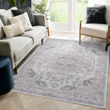 NAAR MARFI Collection Oriental Non-Shedding and Stain Resistant Area Rug