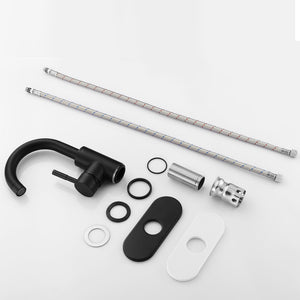 Modern Bathroom Faucet Single Hole Single Handle